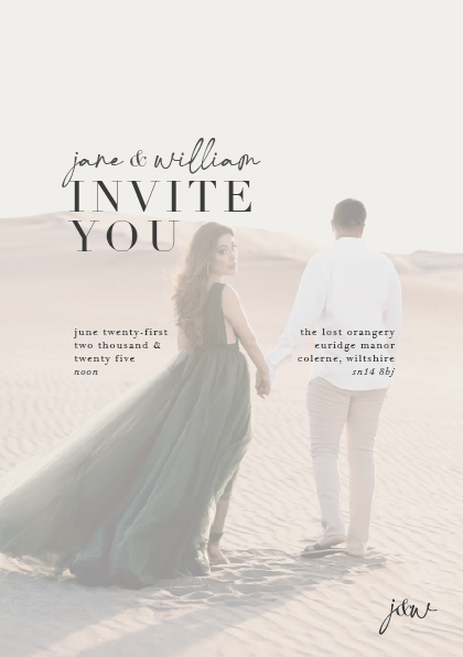 The Engagement Invitation Card