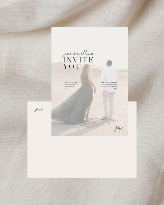 The Engagement Invitation Card