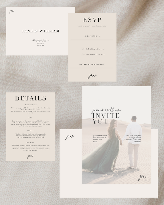 The Engagement Invitation Suite